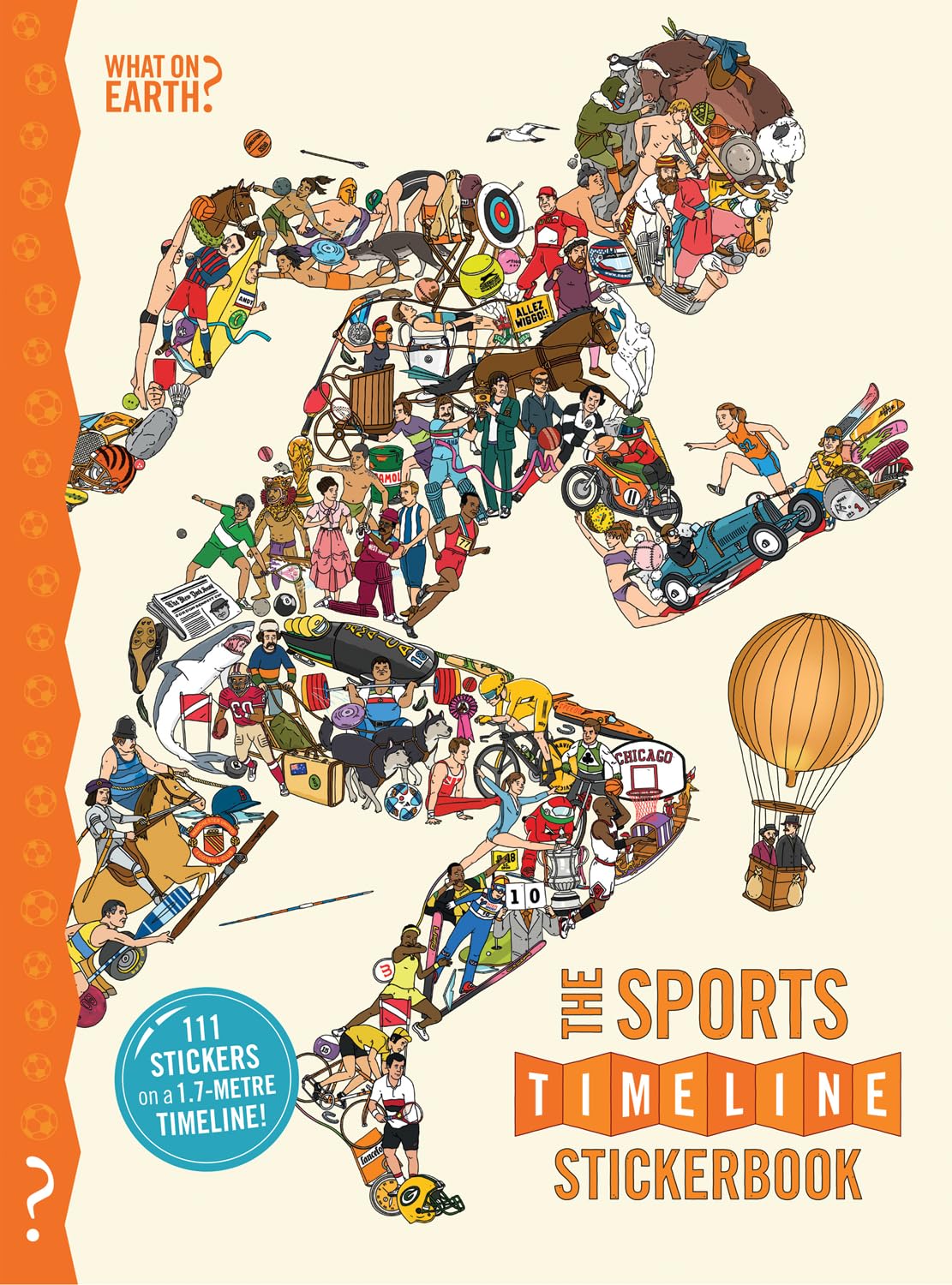 What On Earth? Stickerbook Of Sport by Christopher Lloyd & Brian Oliver