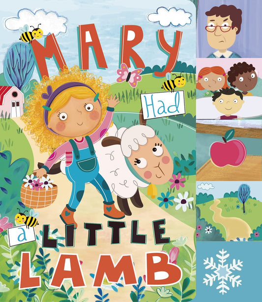 Kinderreim-Pappbücher: Mary Had A Little Lamb von -