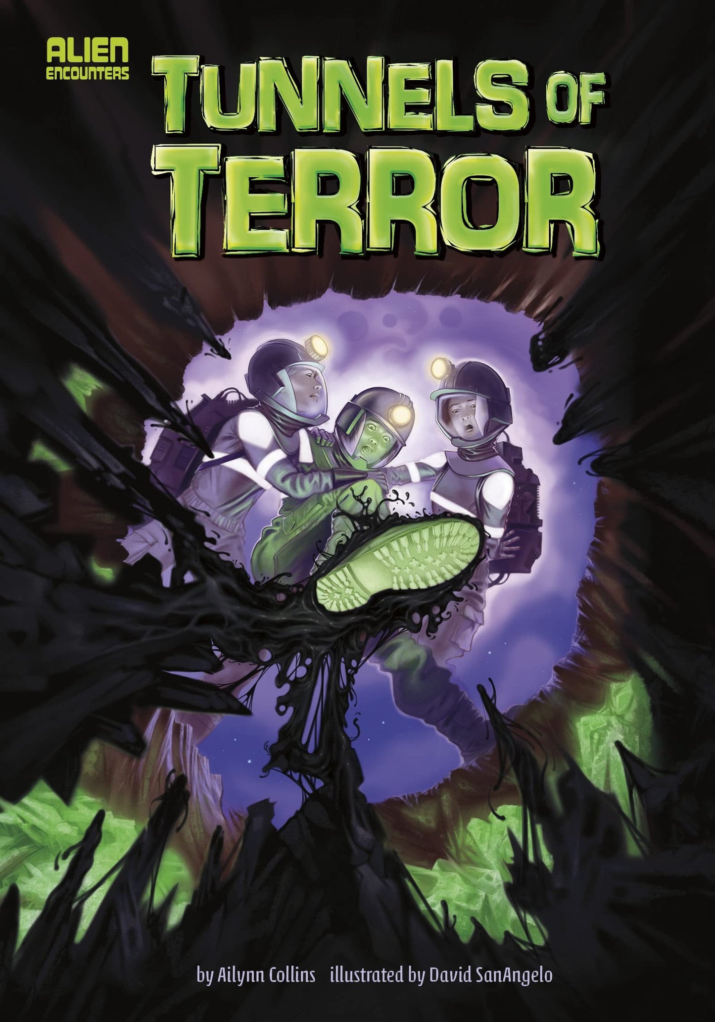 Tunnels Of Terror by Ailynn Collins | David SanAngelo