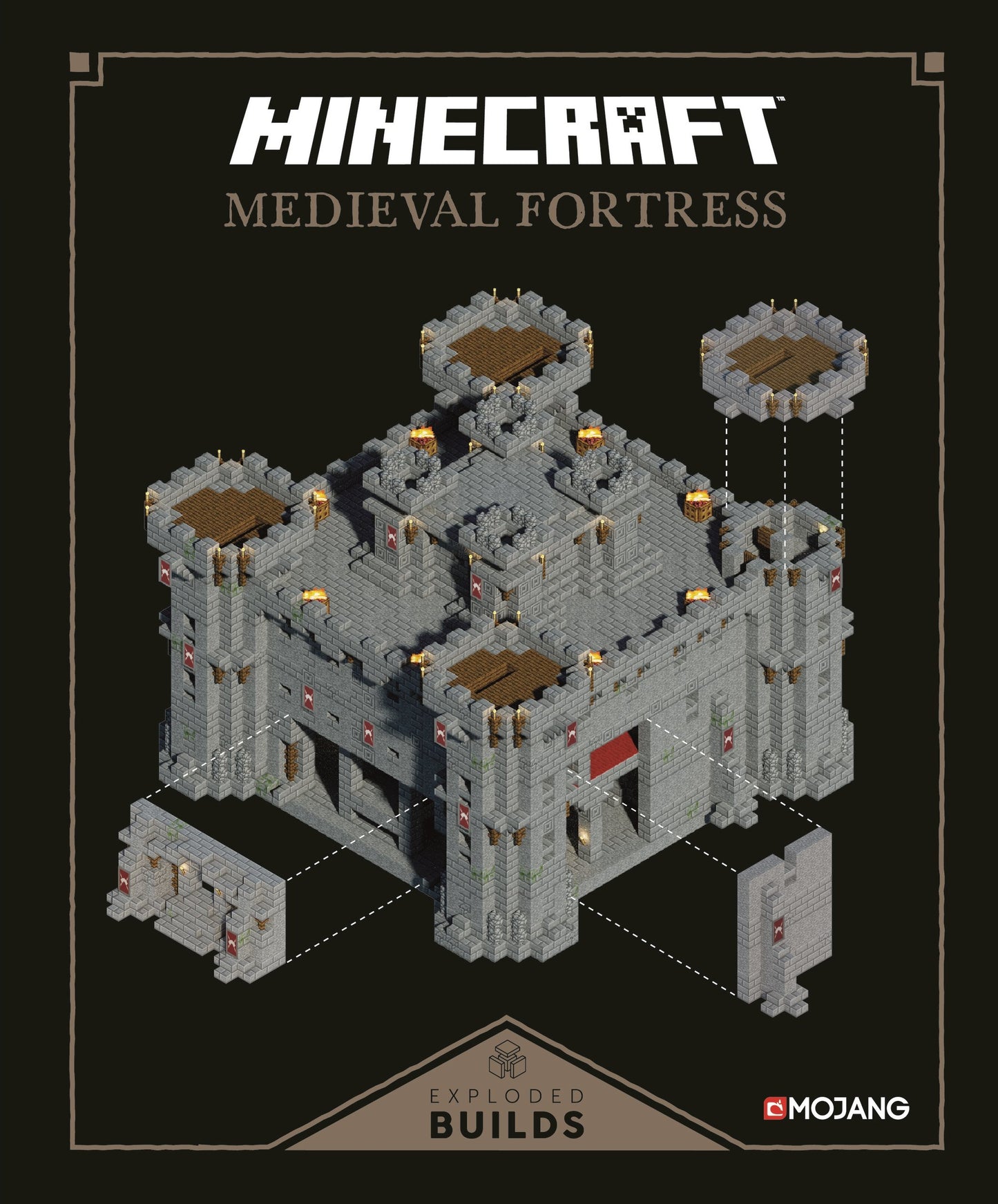 Minecraft: Exploded Builds: Medieval Fortress by Mojang Ab