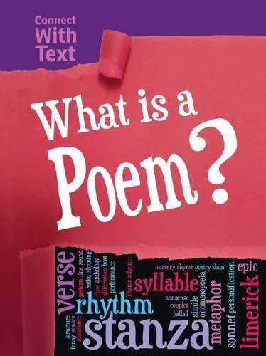 Connect With Text: What Is A Poem? by Charlotte Guillain