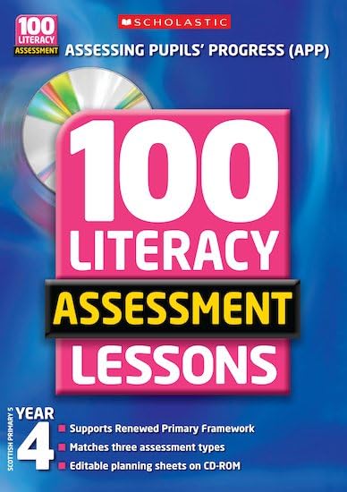 100 Literacy Assessment Lessons; Year 4 by Clements, Sylvia