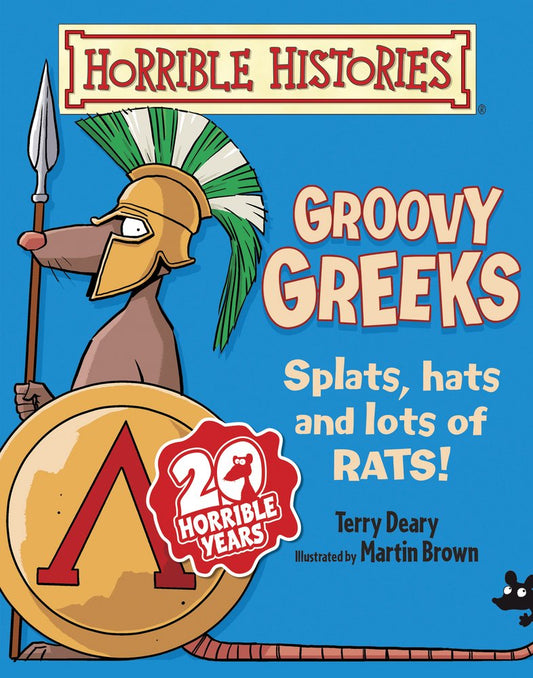 Groovy Greeks (Horrible Histories) (shelf worn) by Terry Deary