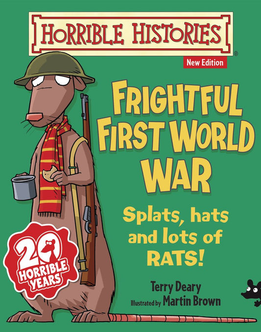 Horrible Histories: Frightful First World War (abgenutzt) von Terry Deary