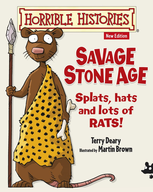 Savage Stone Age (Horrible Histories 25th Anniversary Edition) (abgenutzt) von Terry Deary