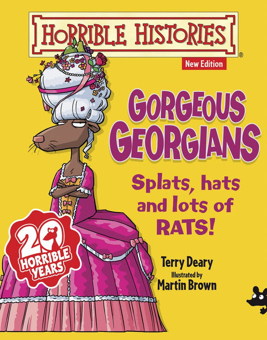 Horrible Histories: Gorgeous Georgians by Terry Deary