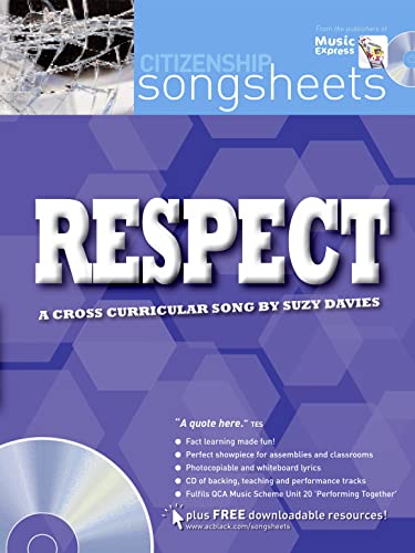 Citizenship Songsheets - Respect (with CD) (photocopiable) by Suzy Davies