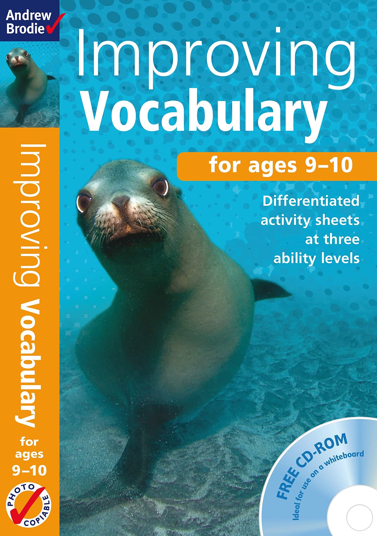 Improving Vocabulary For Ages 9-10 (with free cd-rom) by Andrew Brodie