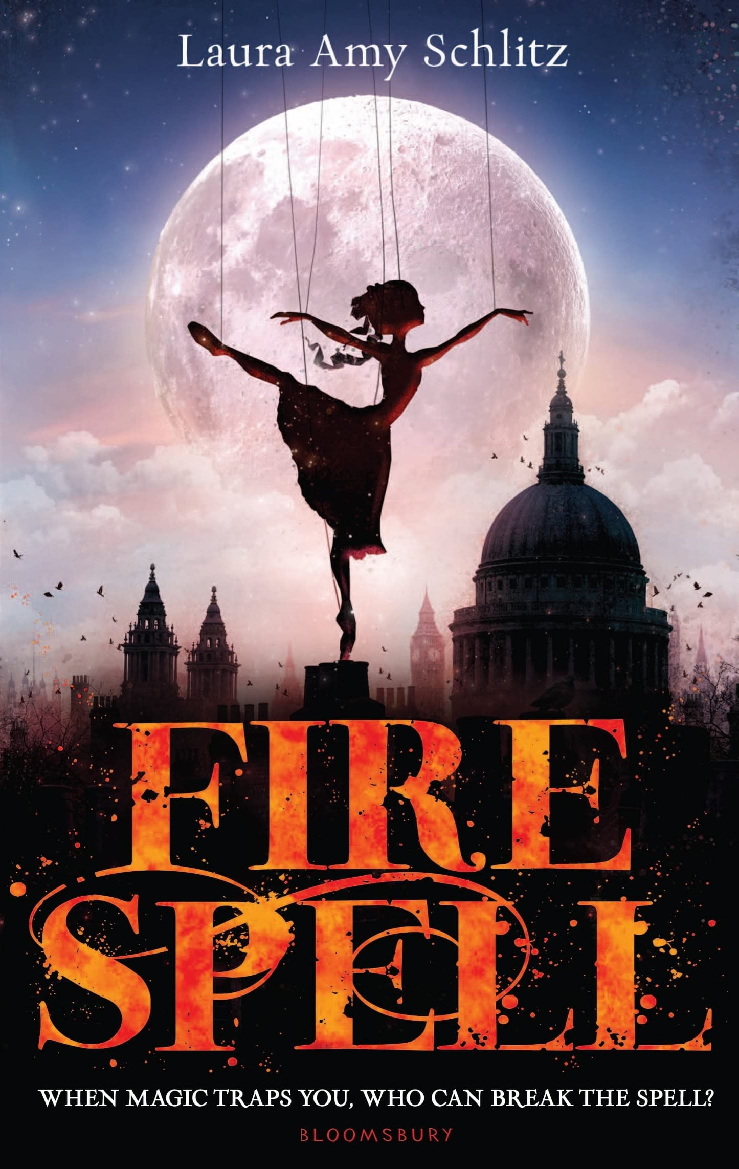 Fire Spell (shelf worn) by Laura Amy Schlitz