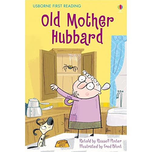 Old Mother Hubbard (Usborne First Reading) by Russell Punter & Fred Blunt