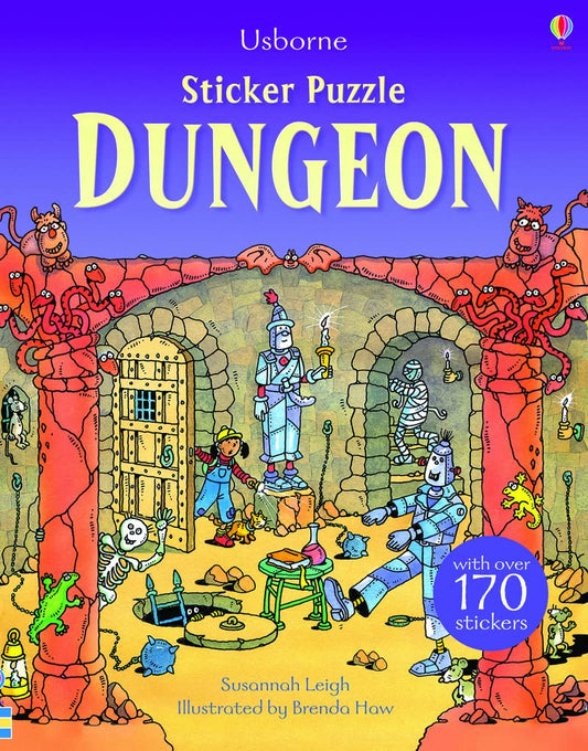 Sticker Puzzle Dungeon (Stickerbuch) von Leigh, Susannah