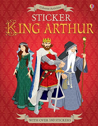 Sticker King Arthur by Struan Reid