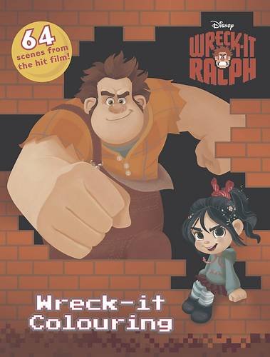 Disney Wreck-it Ralph Wreck-it Colouring (shelf worn) by -