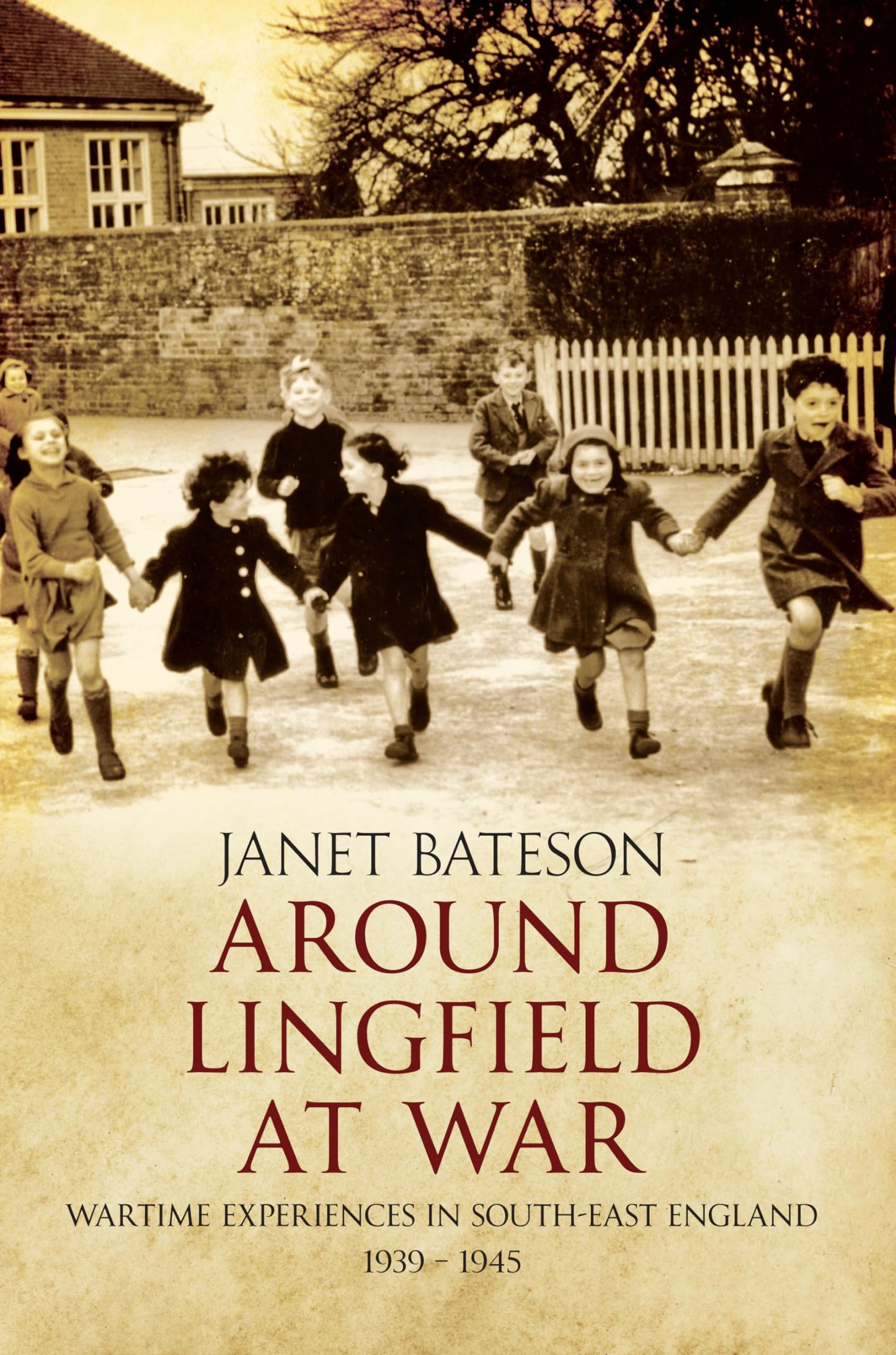 Around Lingfield At War (Surrey) by Janet Bateson