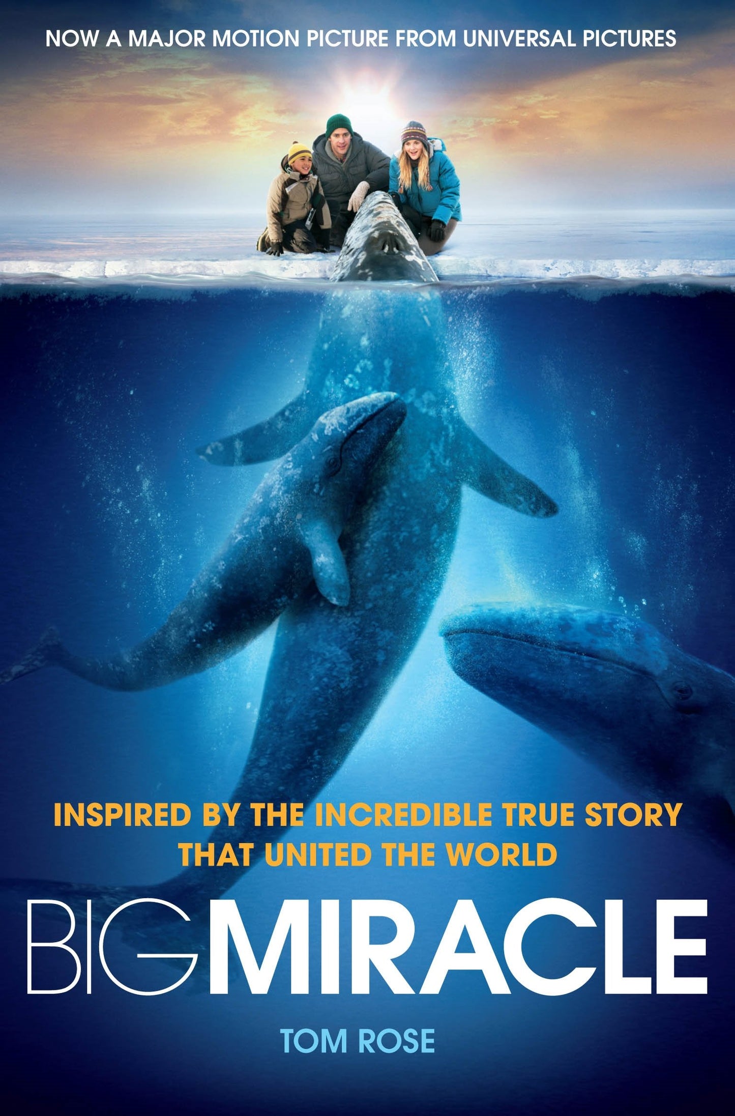 Big Miracle: Three Trapped Whales, One Small Town, a Big-Hearted Story of Hope by Rose, Tom