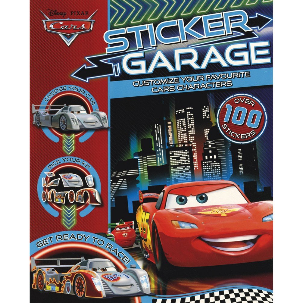 Disney Pixar Cars Sticker Garage by Disney