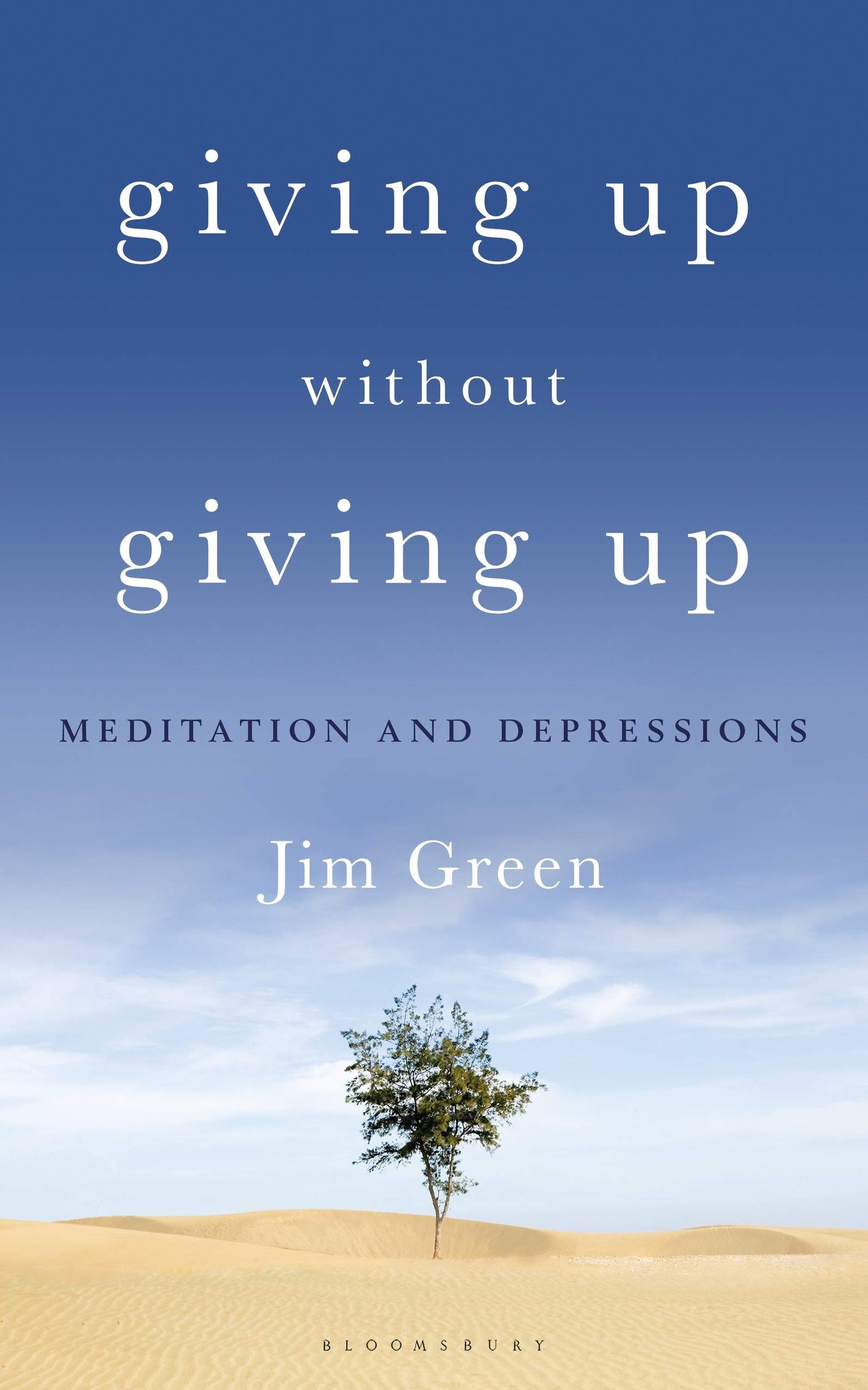 Giving Up Without Giving Up: Meditation & Depressions by Jim Green