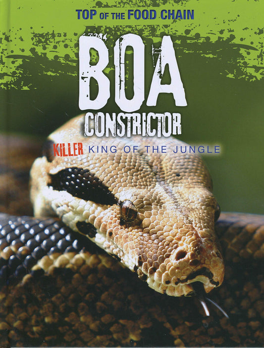 Top Of The Food Chain: Boa Constrictor by Louise Spilsbury