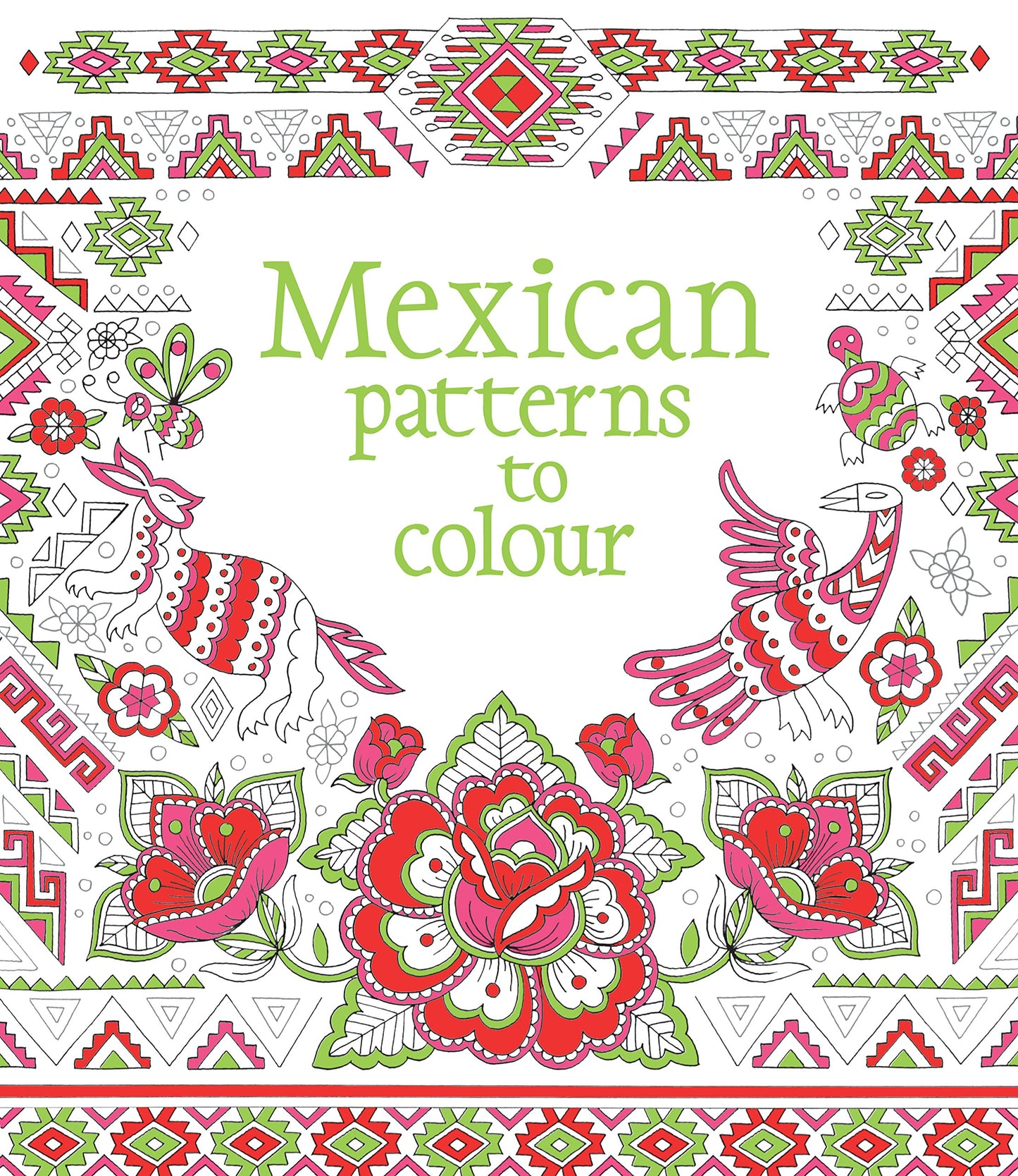 Mexican patterns to colour by Reid, Struan