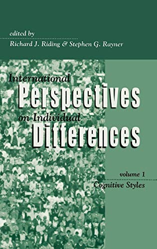 International Perspectives on Individual Differences: Cognitive Styles by Richard Riding