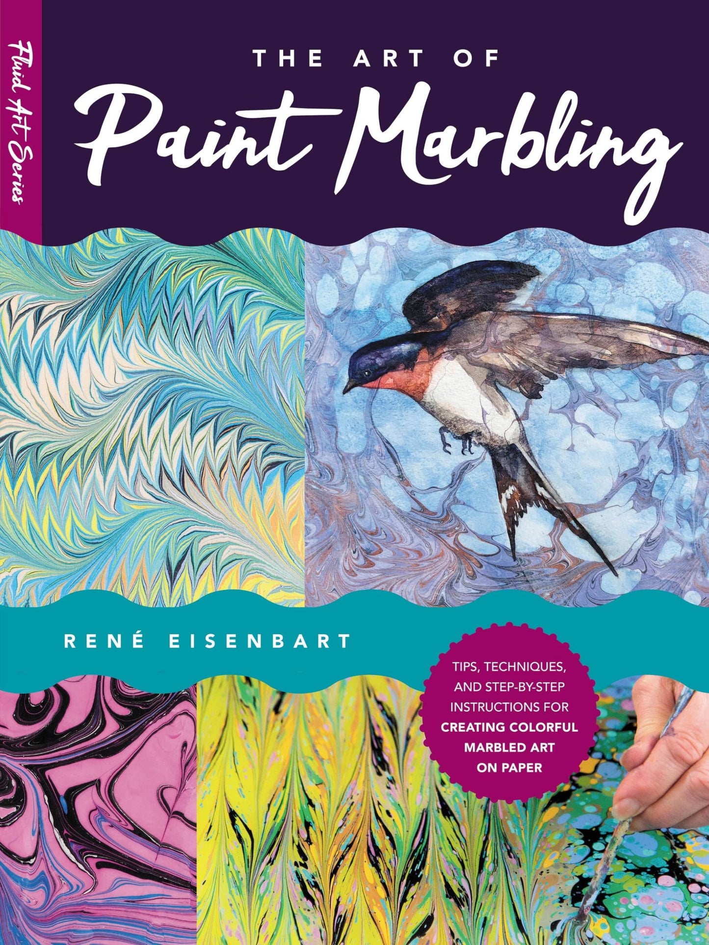 Art of Paint Marbling by Eisenbart, Rene