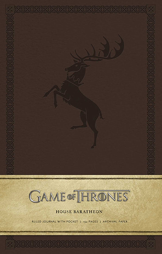 Game of Thrones: House Baratheon - Hardcover Ruled Journal by HBO, .