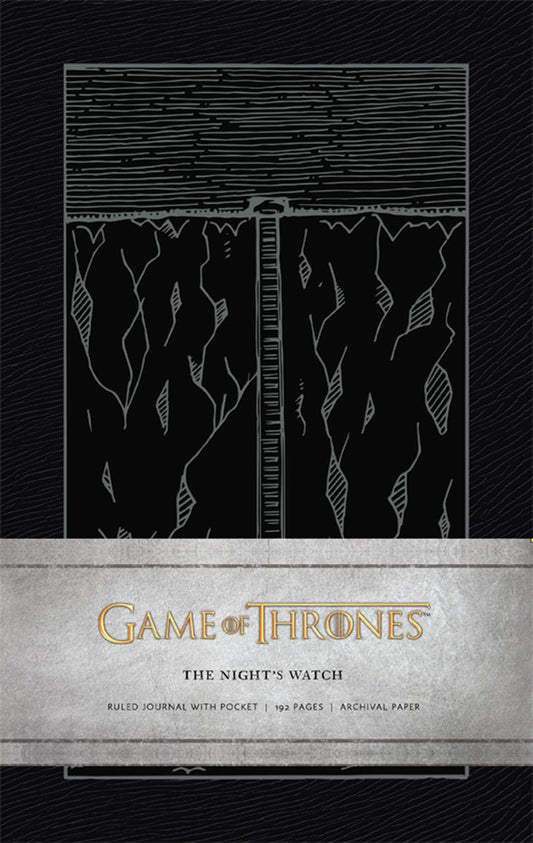 Game of Thrones: The Nights Watch Hardcover Ruled Journal by HBO, .