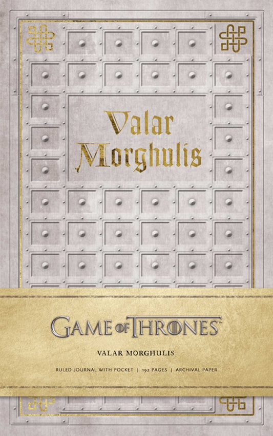 Game Of Thrones: Valar Morghulis - ruled journal by -