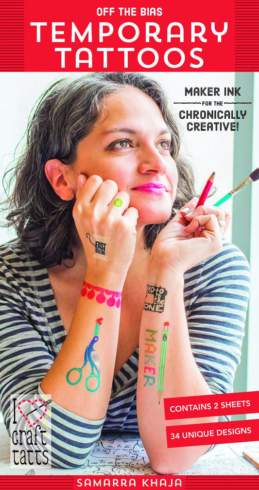 Off The Bias: Temporary Tattoos by Samarra Khaja