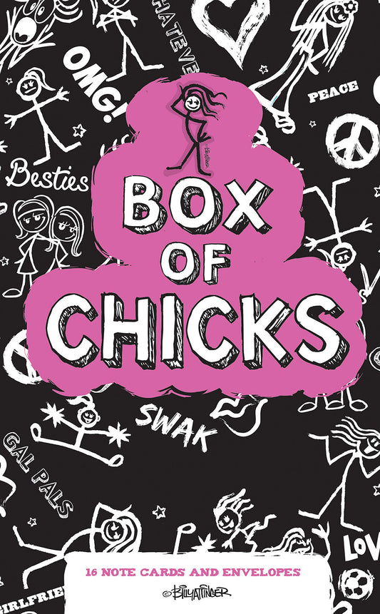 Box Of Chicks (16 notecards & envelopes) by Stick World