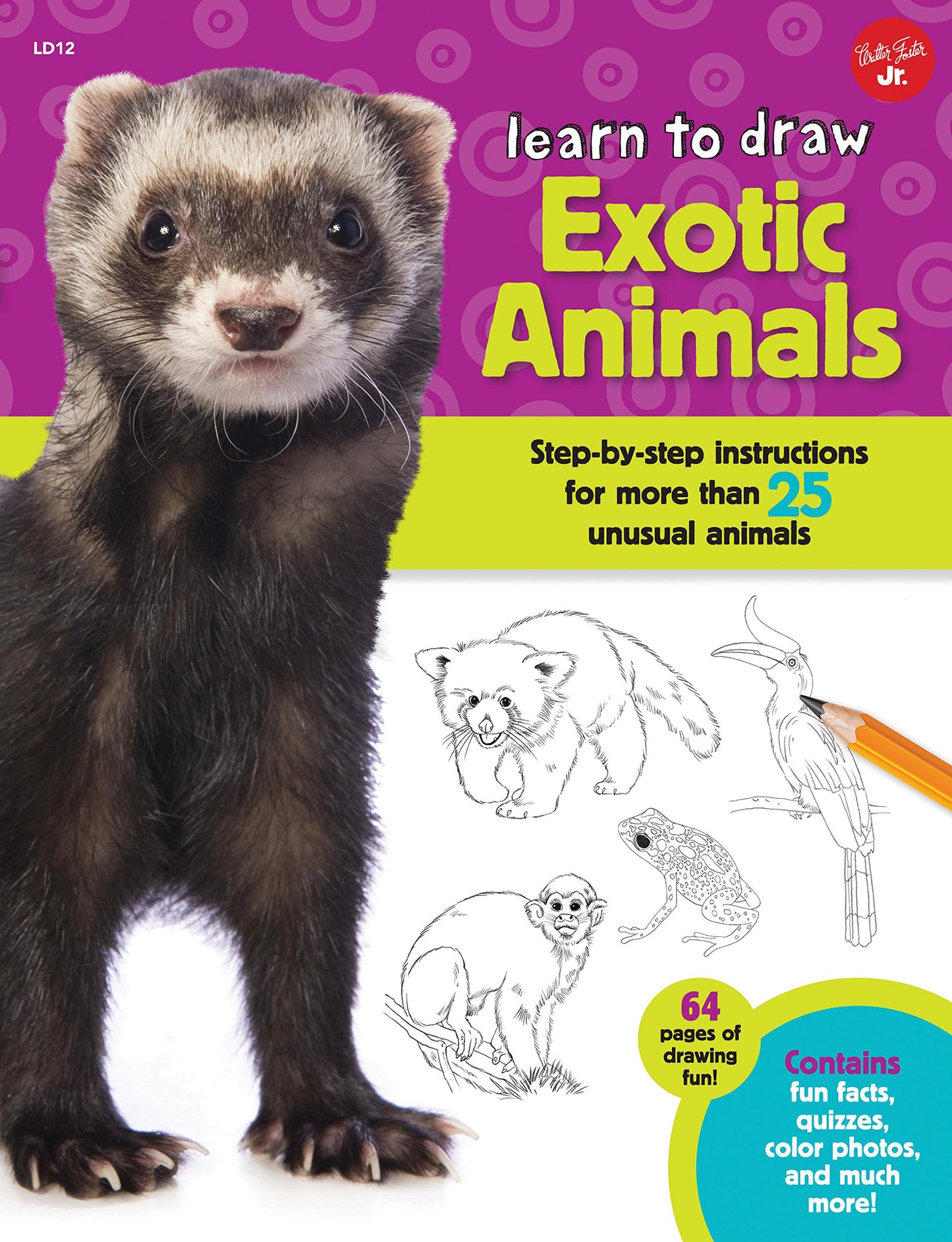 Learn to Draw Exotic Animals by Cuddy, Robbin