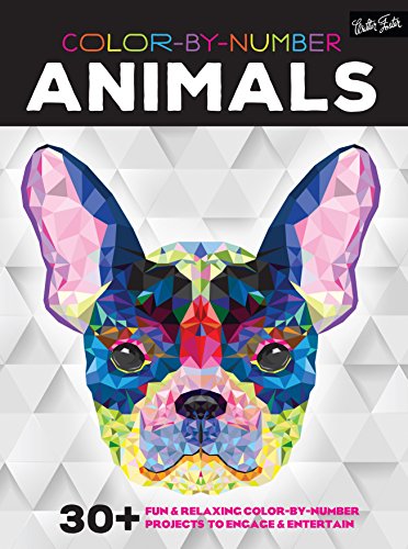 Color-By-Number: Animals (non- mint) by Elizabeth T.Gilbert