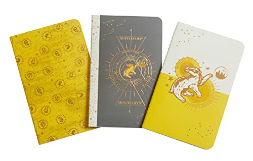 Harry Potter: Hufflepuff Constellation Sewn Pocket Notebook Collection von Insight Editions