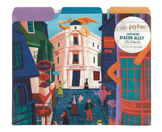 Harry Potter: Exploring Diagon Alley File Folder Set (Set of 9) by -