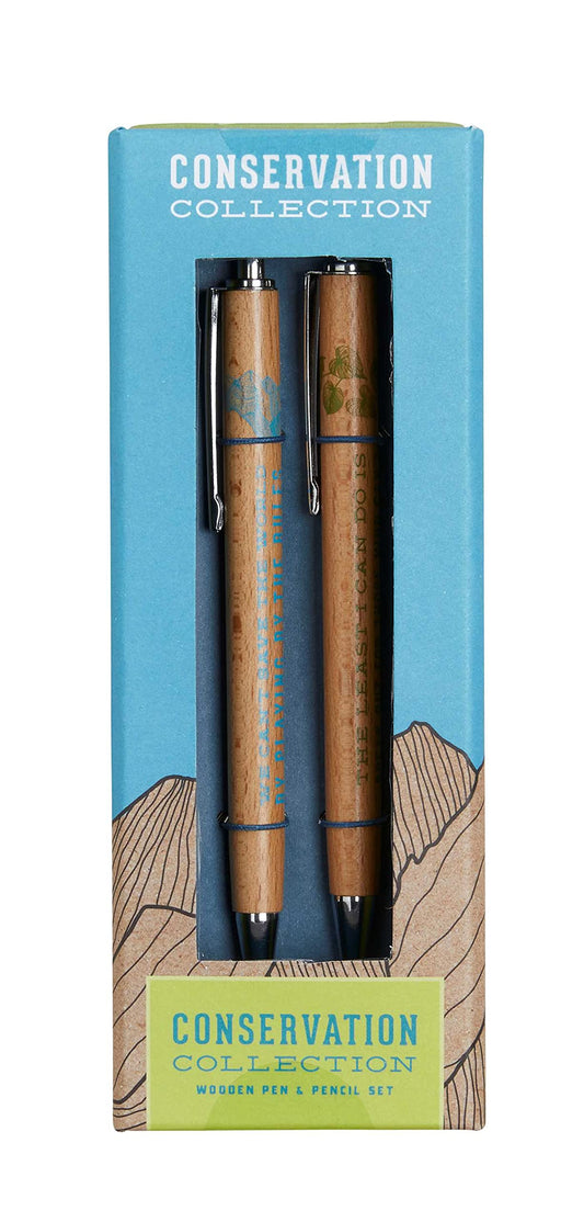 Conservation Pen and Pencil Set (Set of 2) by Insights