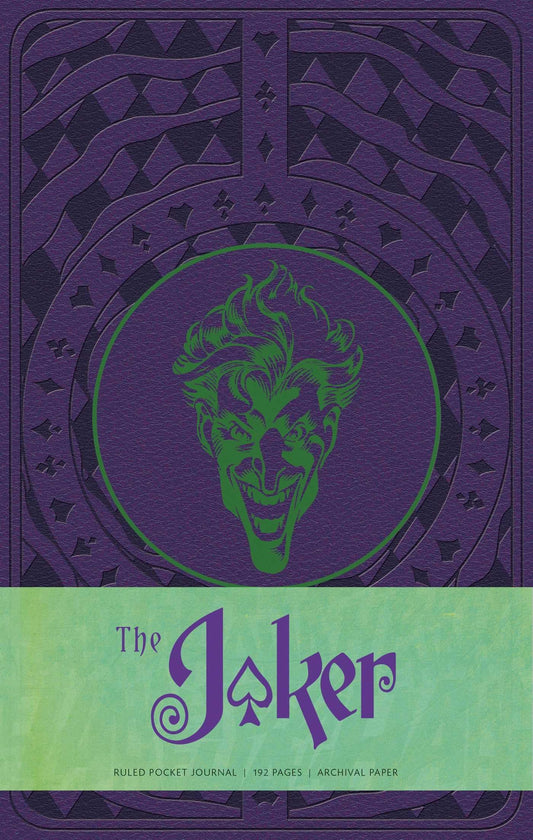 The Joker Ruled Pocket Journal by Manning, Matthew K