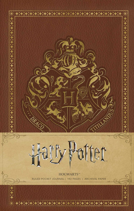 Harry Potter: Hogwarts Ruled Pocket Journal by Insight Editions