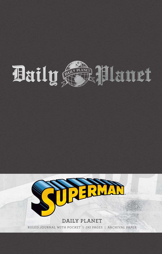 Superman: Daily Planet Hardcover Ruled Journal (Comics) by Insight Editions