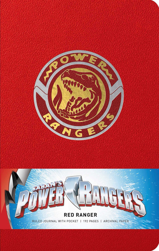 Power Rangers: Red Ranger Hardcover Ruled Journal (90's Classics) by Insight Editions