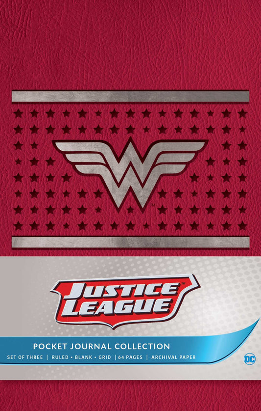 DC Comics: Justice League Pocket Journal Collection (Set of 3) by Insight Editions