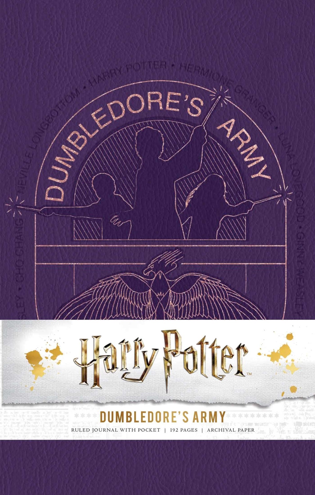 Harry Potter: Dumbledores Armee – Liniertes Notizbuch mit festem Einband von Insight Editions