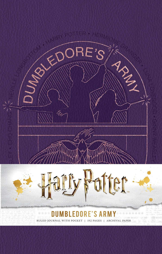 Harry Potter: Dumbledores Armee – Liniertes Notizbuch mit festem Einband von Insight Editions