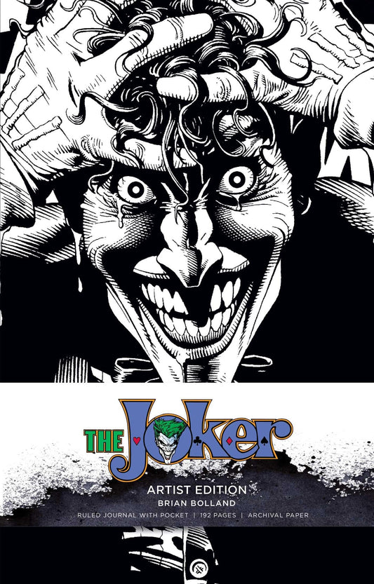 DC Comics: Das Joker Hardcover-Tagebuch mit Linierung: Künstlerausgabe: Brian Bolland von Insight Editions
