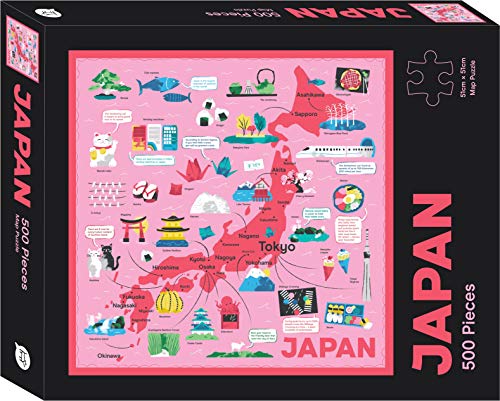 Japan (500-Piece Puzzle) by Amelia Leuzzi