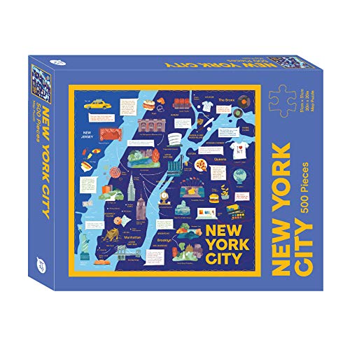 New York City Map Puzzle by Hardie Grant Travel