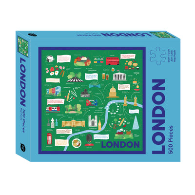 London Map Puzzle - 500-teiliges Puzzle von -