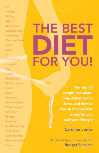 Best Diet for You!: The Top 30 Weight-Loss Plans, from Atkins to the Zone, and How to Choose the One That Works for You and Your Lifestyle by Jones, Caroline