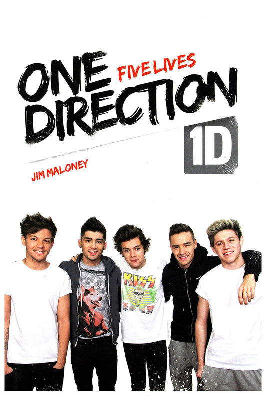 One Direction: Five Lives (slight shelf wear) by Jim Maloney