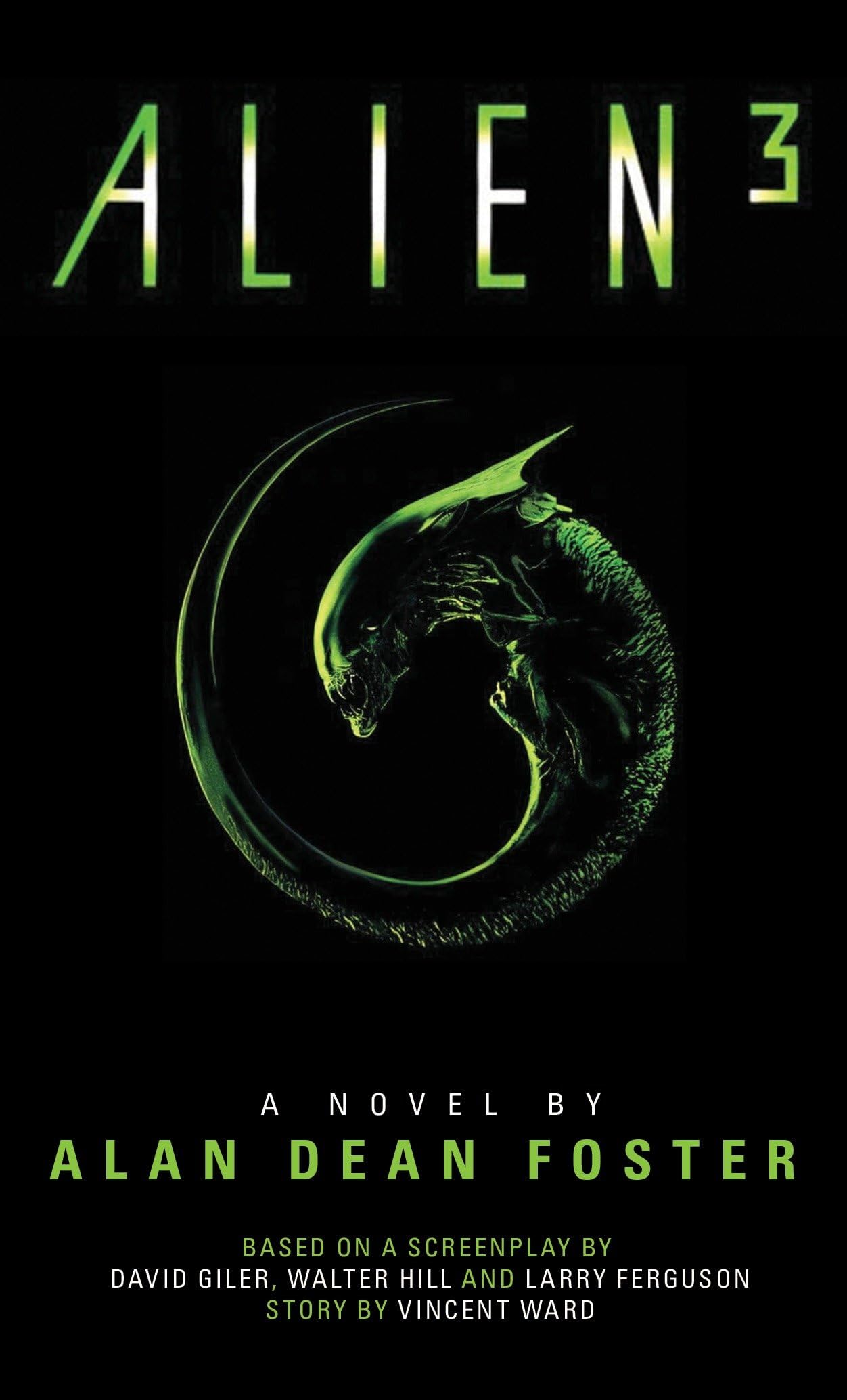 Alien 3: The Official Movie Novelization (slight shelf wear) by Alan Dean Foster