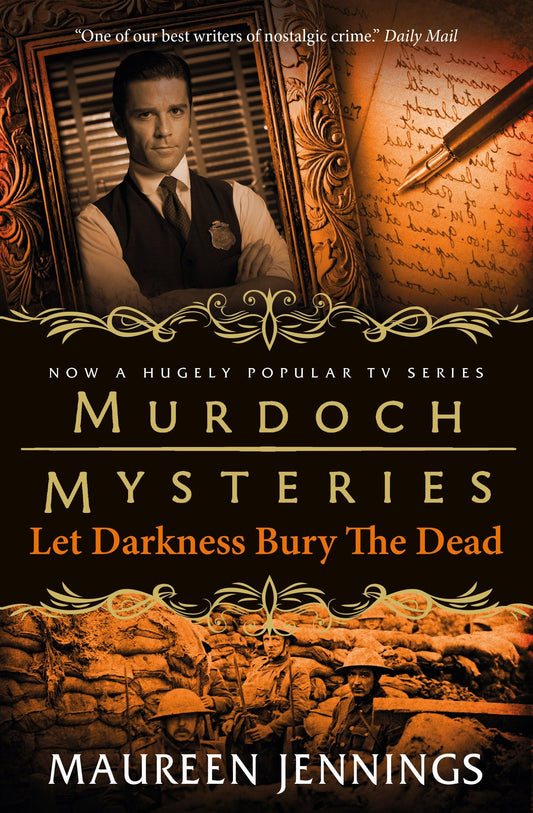 Murdoch Mysteries Let Darkness Bury Dead (shelf worn) by Maureen Jennings